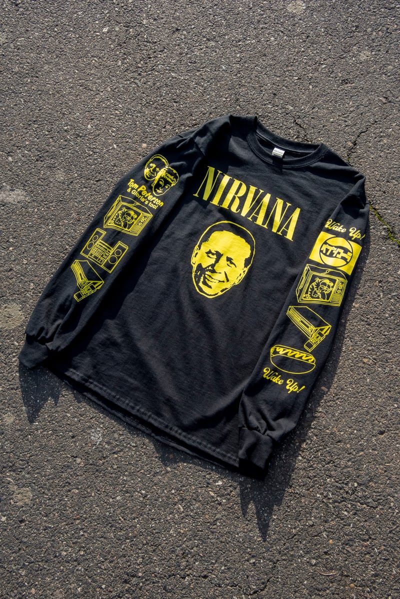 Nirvana long outlet sleeve shirt